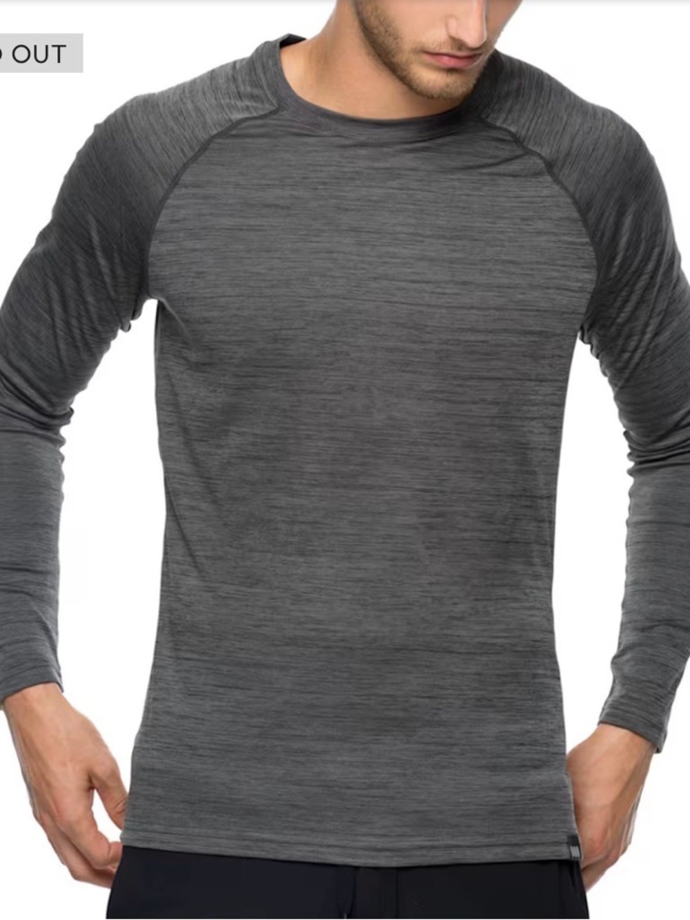 Cory Vines The Path Long-Sleeve Performance Shirt - Onyx Small
